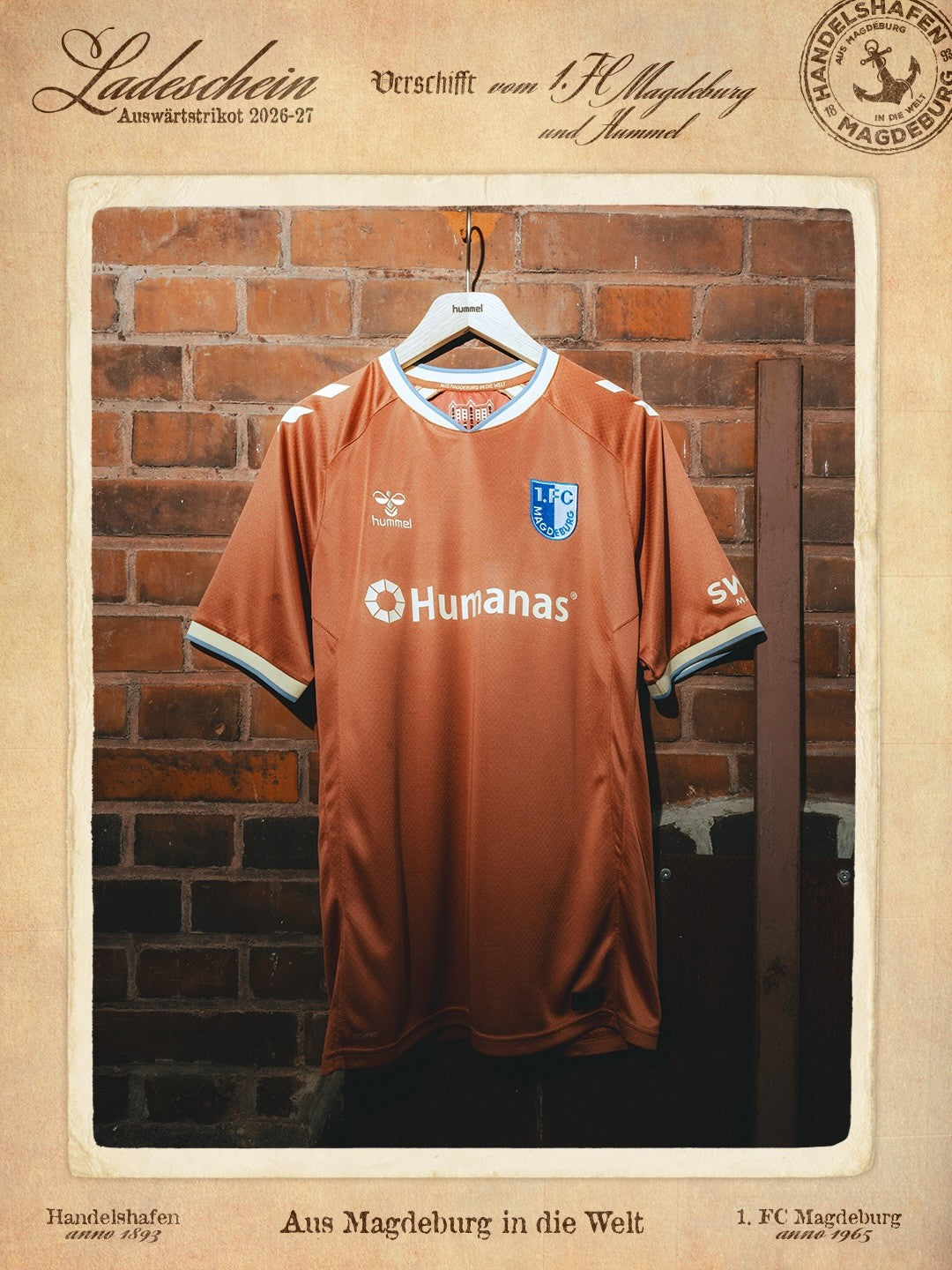 1. FC Magdeburg - Auswärtstrikot